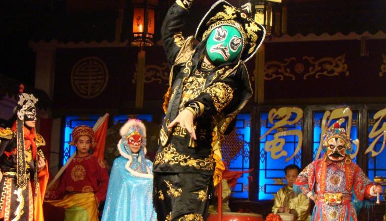 Sichuan Opera – Mask Changing 